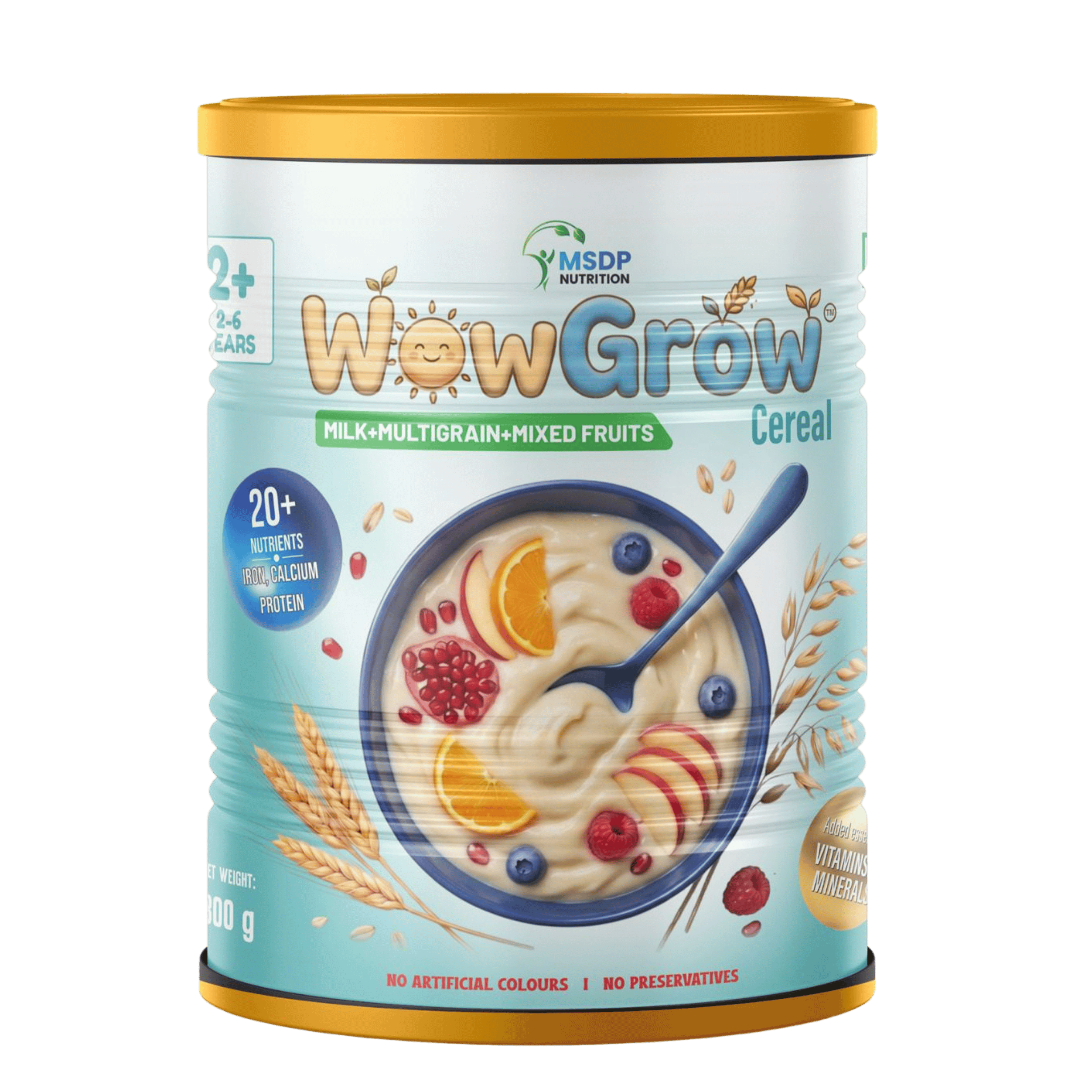 WowGrow Multigrain Mixed Fruit Cereal